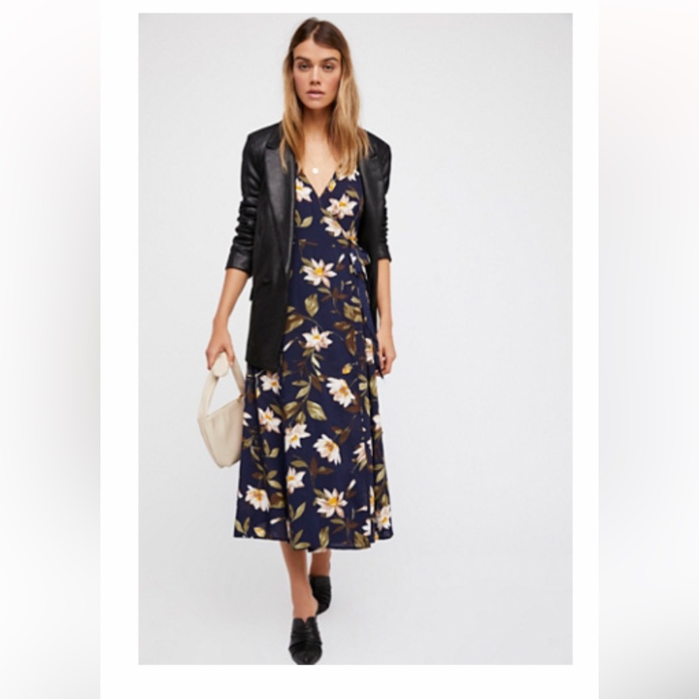 Free People Lenon Wrap dress